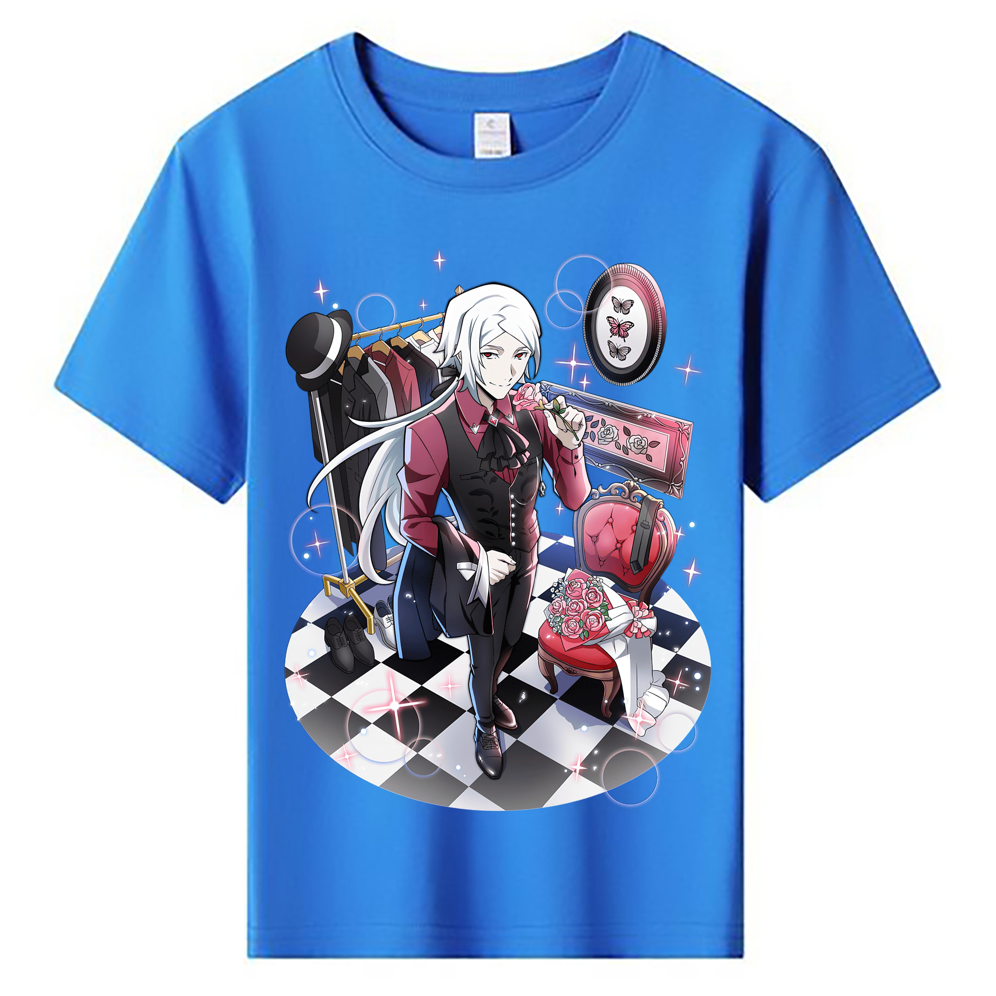 （画像用） 文豪ストレイドッグス Bungo Stray Dogs 綿100％キッズTシャツ（フロントプリント）